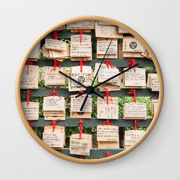 Prayers and Good Wishes Wall Clock