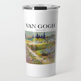 Van Gogh - Garden at Arles Travel Mug