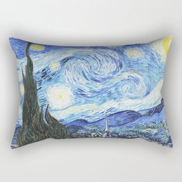 The Starry Night (Vincent Vangogh) Rectangular Pillow