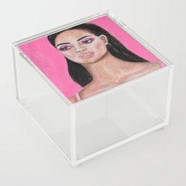 Pink Portrait Acrylic Box