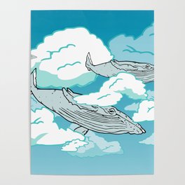 Weightless Whales Poster