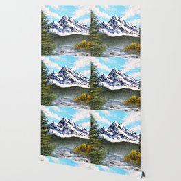 Bob Ross Wallpaper For Any Decor Style Society6