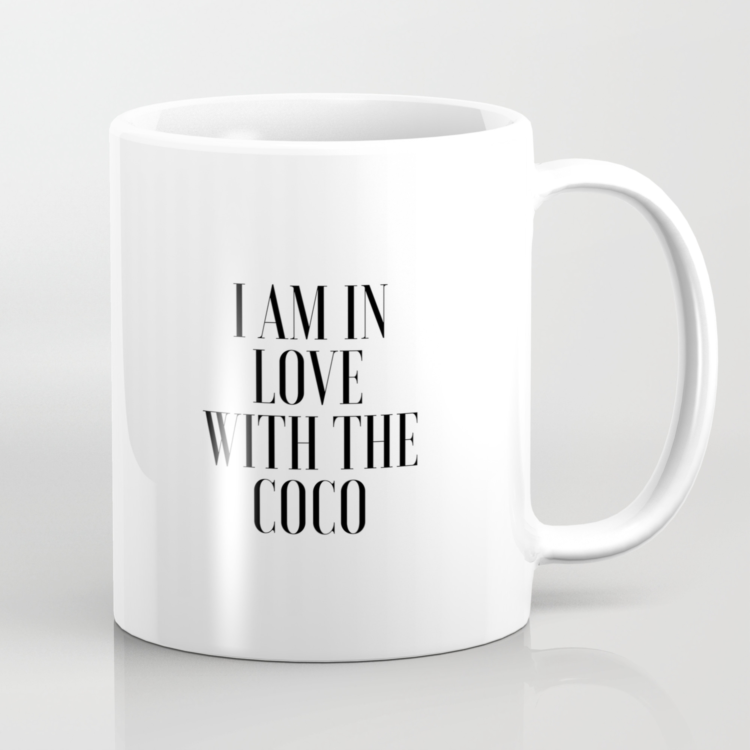 poster i am in love with the coco song lyrics printable art lyrics art gift for her fashionista coffee mug by typohouseart