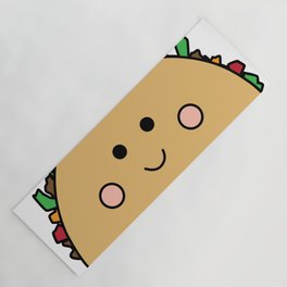 Smiling Taco Yoga Mat