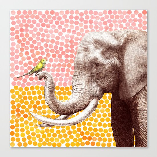 New Friends 2 by Eric Fan and Garima Dhawan Canvas Print