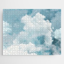 Blue Cloudy Jigsaw Puzzle
