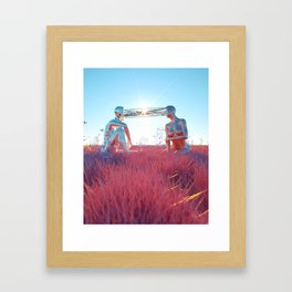No Strings Attached Framed Art Print