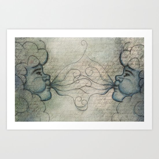 East Wind, West Wind Art Print