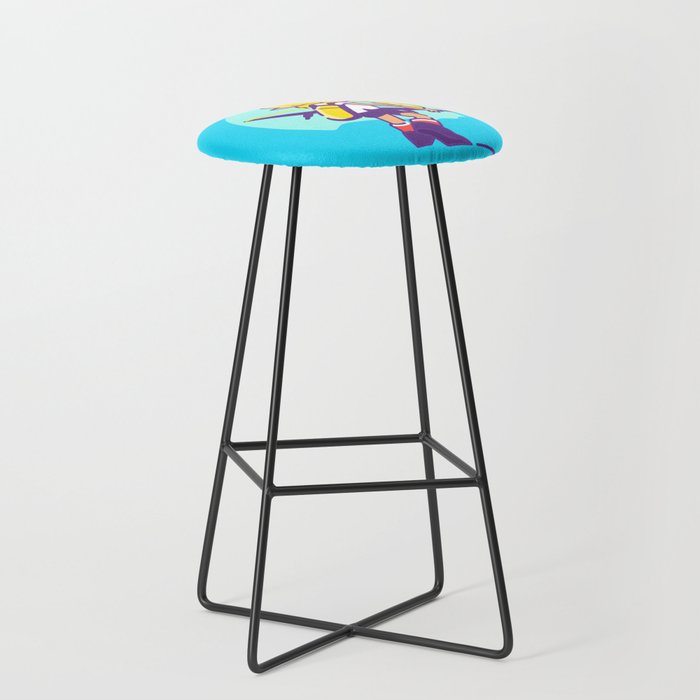 Inklings Player Bar Stool