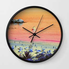 Remembering the Old Days Wall Clock
