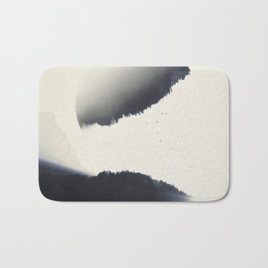 out of balance Bath Mat