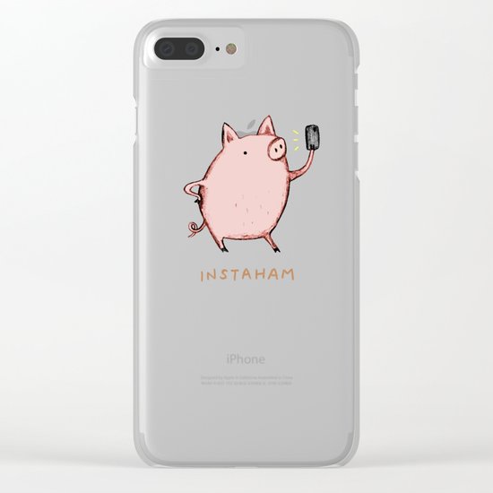 Instaham Clear iPhone Case