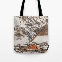 Simple Village Tote Bag