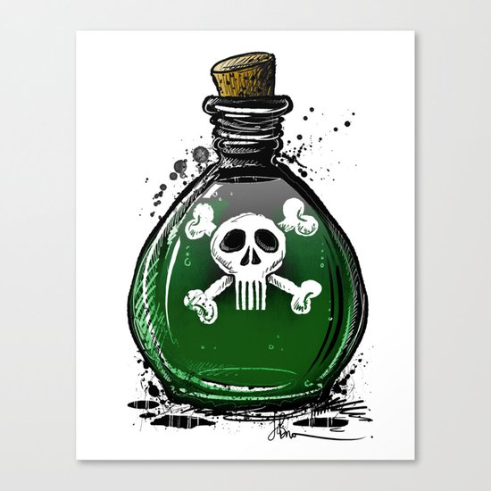 Poison Canvas Print