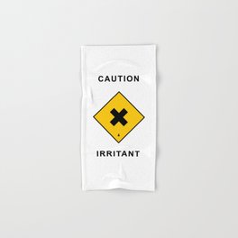 Caution: Irritant Hand & Bath Towel