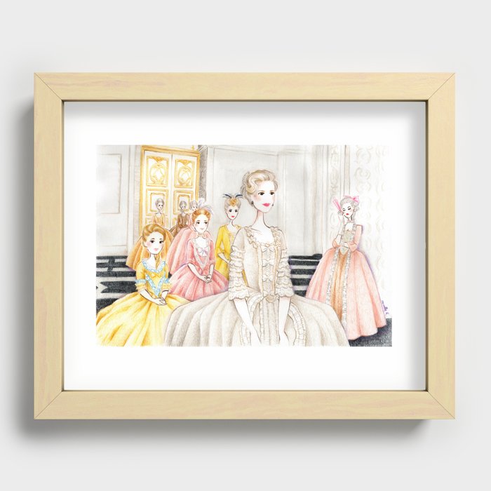 Marie Antoinette (3) Recessed Framed Print