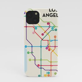 Los Angeles Freeway System iPhone Case