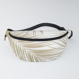 Palm Leaves - Gold Cali Vibes #6 #tropical #decor #art #society6 Fanny Pack