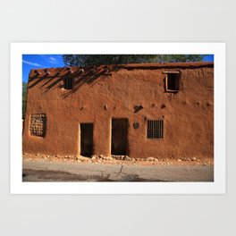 Santa Fe - Adobe Building 2010 #11 Art Print