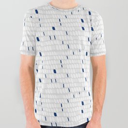 Semi Blue All Over Graphic Tee