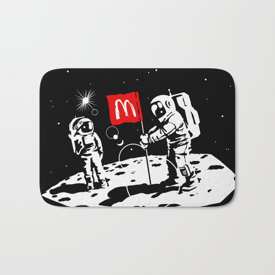 First we take Manhattan, Then we take Moon Bath Mat