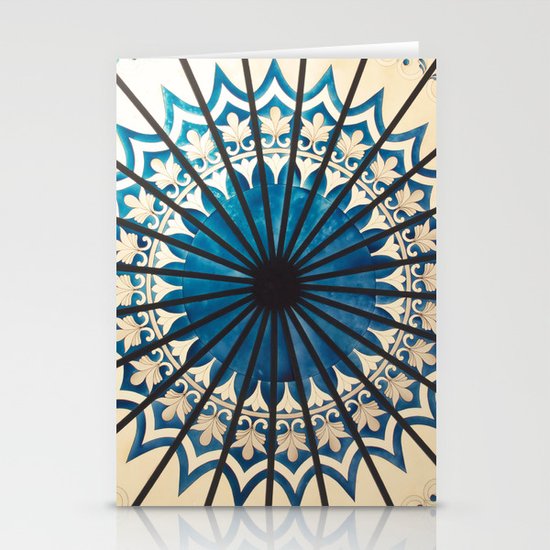 Blue orient Stationery Cards