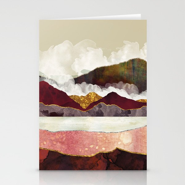 Melon Mountains Stationery Cards