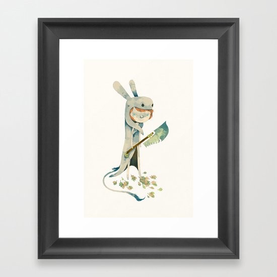 la guigne Framed Art Print