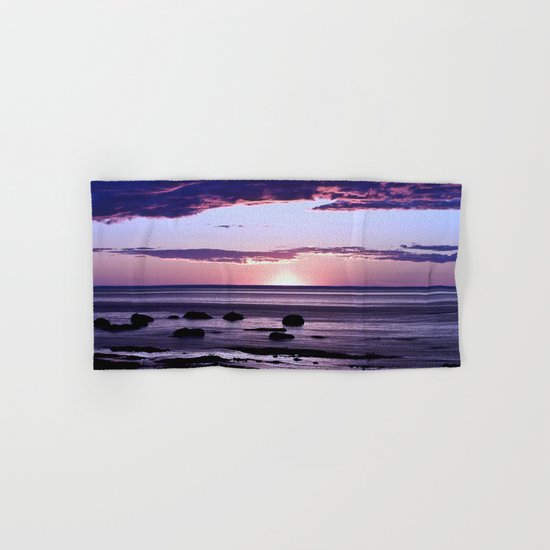 Coastal Sunset Sainte-Anne-Des-Monts Hand & Bath Towel
