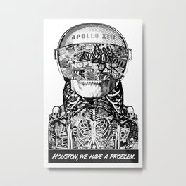 XIII Apollo (Houston, we have a problem) Metal Print
