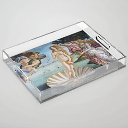 Botticelli's The Birth of Venus (High Resolution) Acrylic Tray