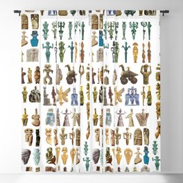 Upper Palaeolithic Venus Statuettes  Blackout Curtain