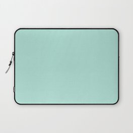 Aqua Tint Blue Laptop Sleeve