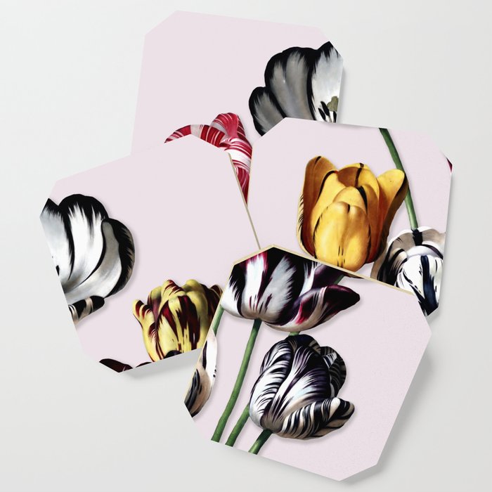 Vintage Tulips Coaster