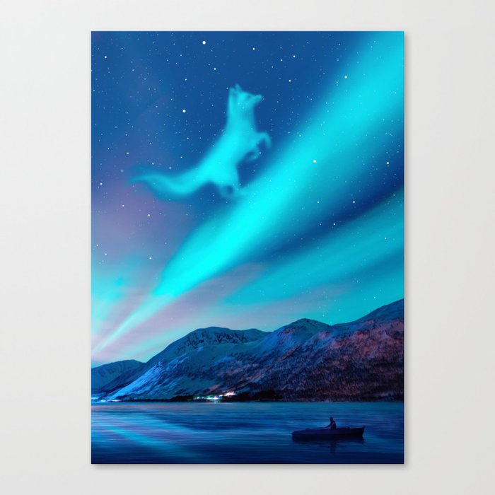 Northern Fox Canvas Print