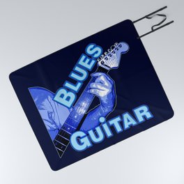 Blues Guitar Arm. Picnic Blanket