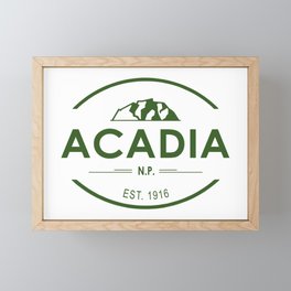 Acadia National Park Framed Mini Art Print
