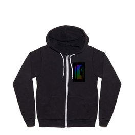 Periodic Table of the Elements Rainbow Zip Hoodie