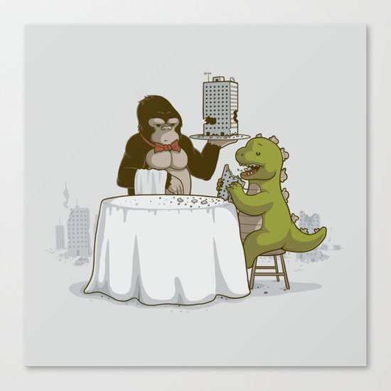 Crunchy Meal Canvas Print