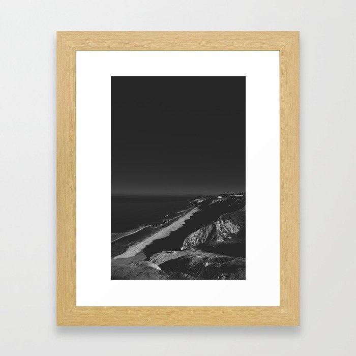 pacific coast Framed Art Print