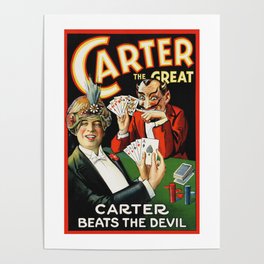 Carter The Great Magician Poster Poster