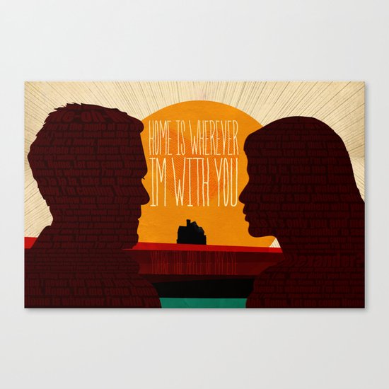 Oh, Home! Canvas Print