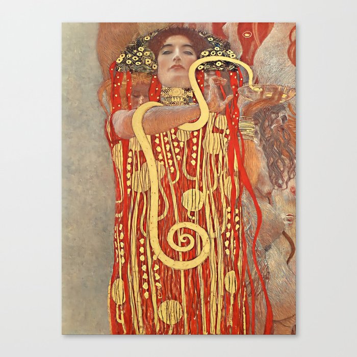 Gustav Klimt - Hygieia (1907) Canvas Print