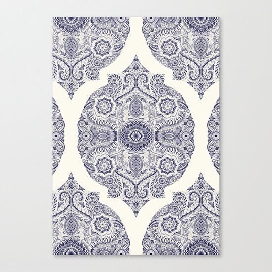 Explorations in Ink & Symmetry Canvas Print