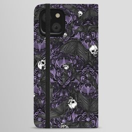 Skelebats - Royal Purple iPhone Wallet Case
