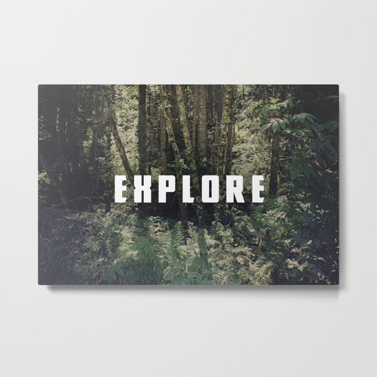 Explore: Forest Metal Print