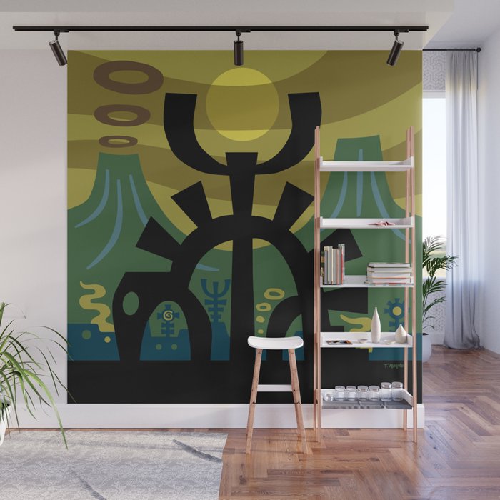 Evening Ceremony Wall Mural