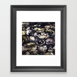 pebbles Framed Art Print
