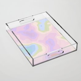 Marble Pastel Dream Acrylic Tray
