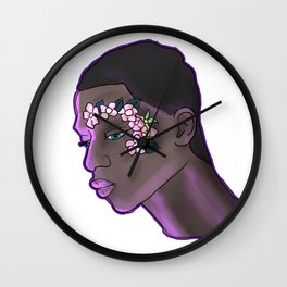 Conscience Wall Clock | Blackmen, Graphicdesign, Blm, Hombre, Meninblack, Blacklivesmatter, Graphite, Joven, Young, Typography 